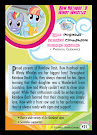 My Little Pony Bow Hothoof & Windy Whistles Series 5 Trading Card