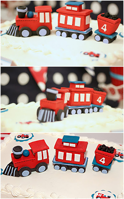 Kara s Party Ideas Train 4th Birthday Party  - 21
