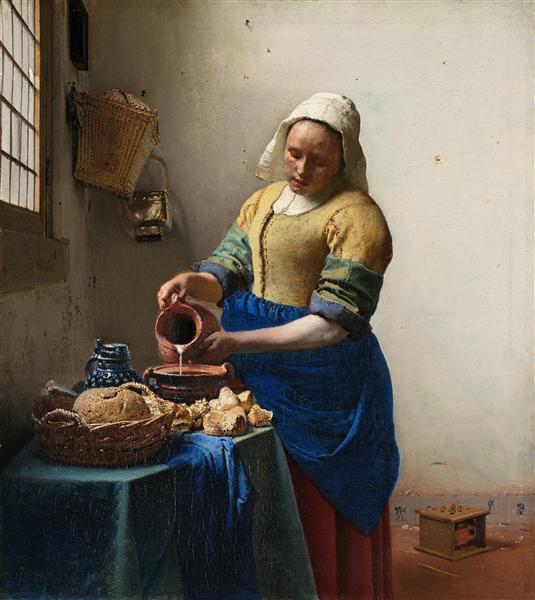 Jan Vermeer Молочница