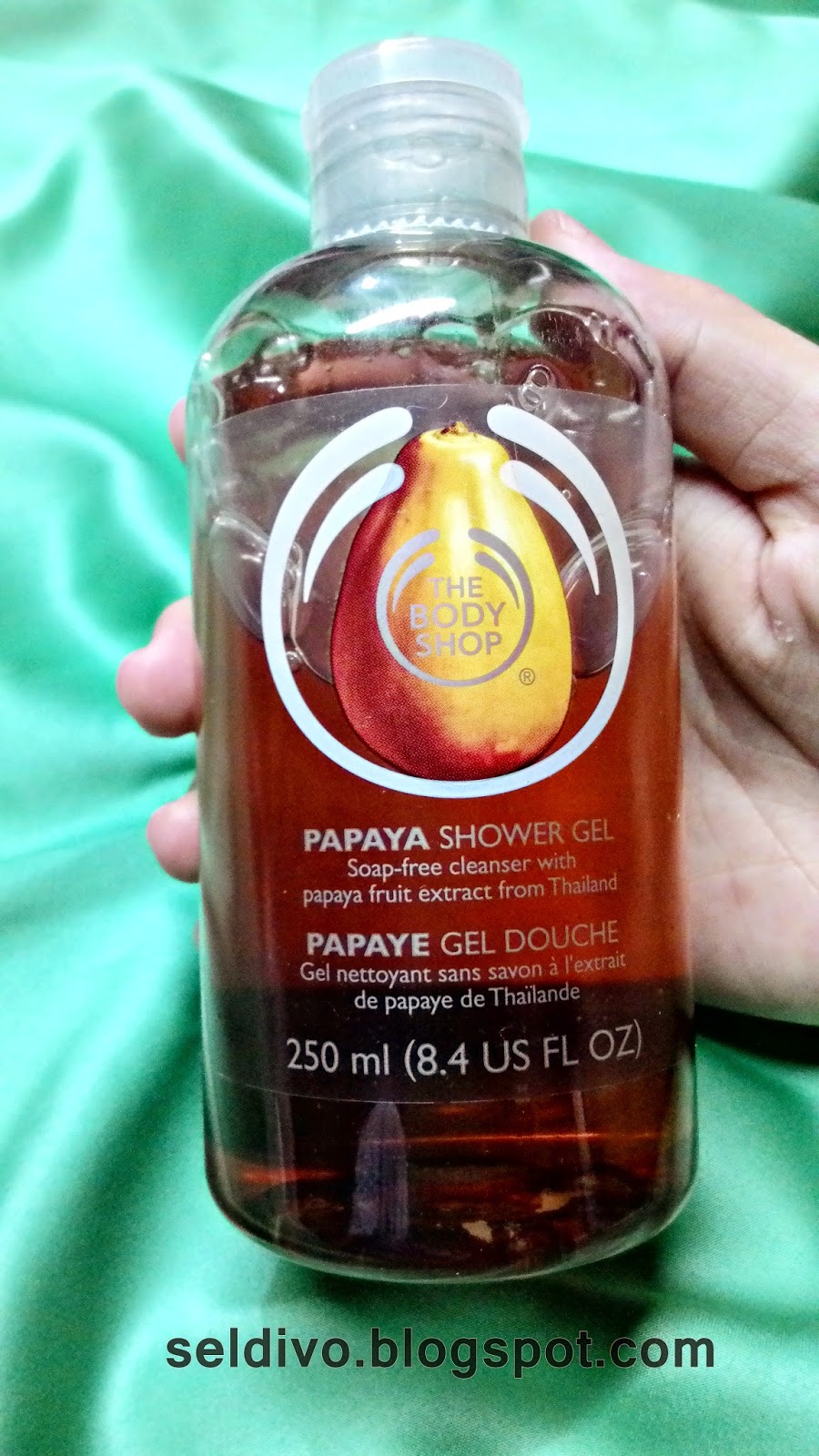 Seldivo [Review] The Body Shop Papaya Shower Gel