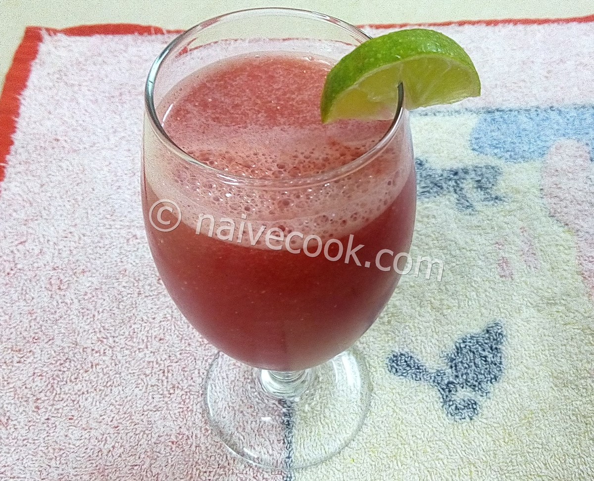 Best Watermelon Juice Recipe Watermelon Juice recipe NaiveCook