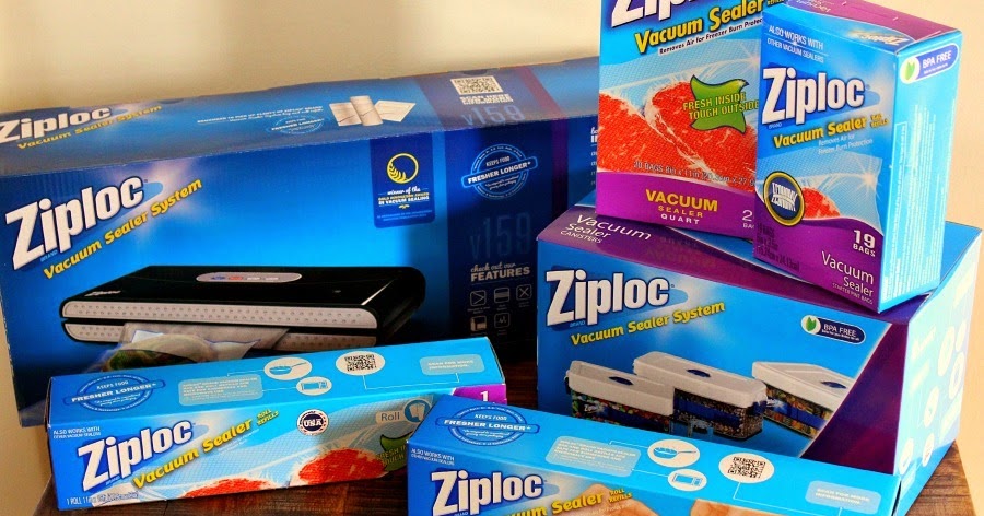 Lot - Ziploc Vacuum Sealer System