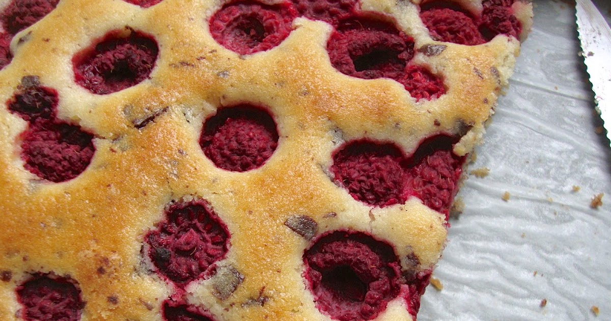 Cooketteria: Himbeerkuchen mit Eierlikör und Schokolade