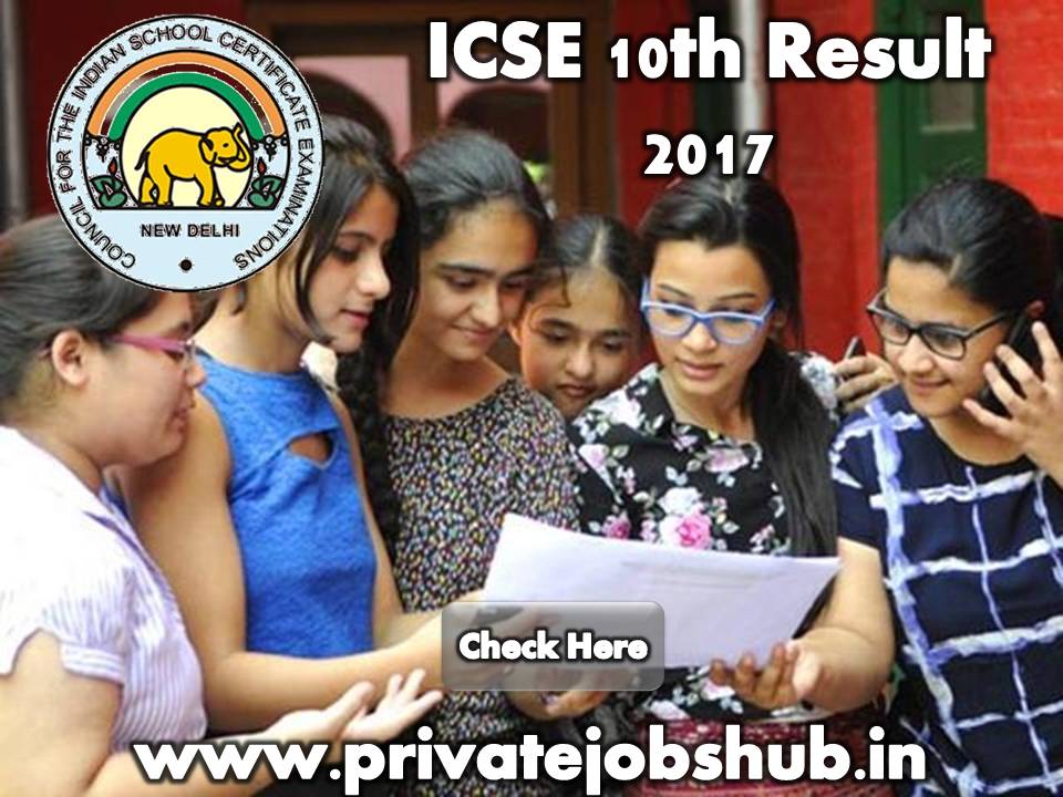 ICSE 10th Result