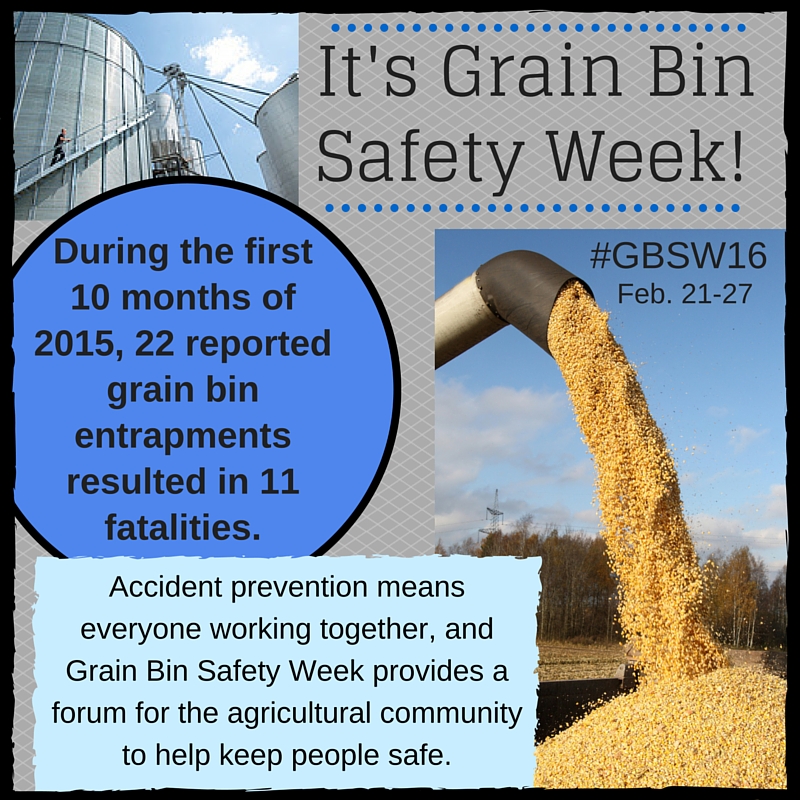 Nebraska Corn Kernels Grain Bin Accidents are Preventable