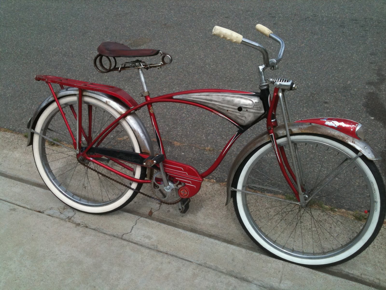 Rabat De Garde-boue Vintage SCHWINN Années 50 - Occasion, Pour Vélo Rétro