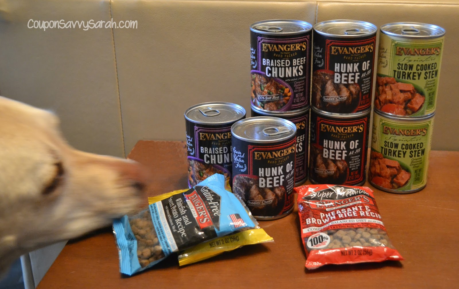 Coupon Savvy Sarah Evanger's Food for Dogs High Quality and Made in the USA!