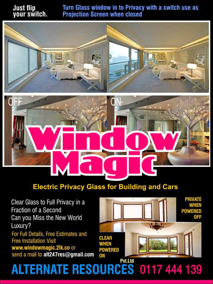 Ceylonica Unlimited Electric Privacy Glass for Building and Cars.