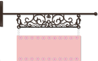 Plaquinha cute rose - Criação Blog PNG-Free
