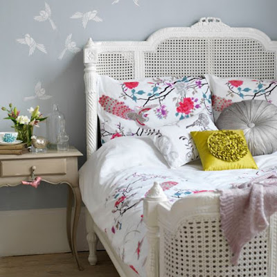 Bed in classic bedroom Bed in classic bedroom