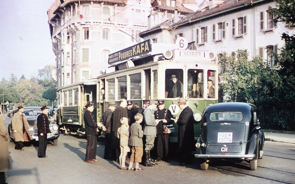 the post war photos in color 1946 vintage everyday