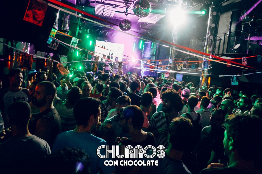 churros con chocolate madrid fiesta
