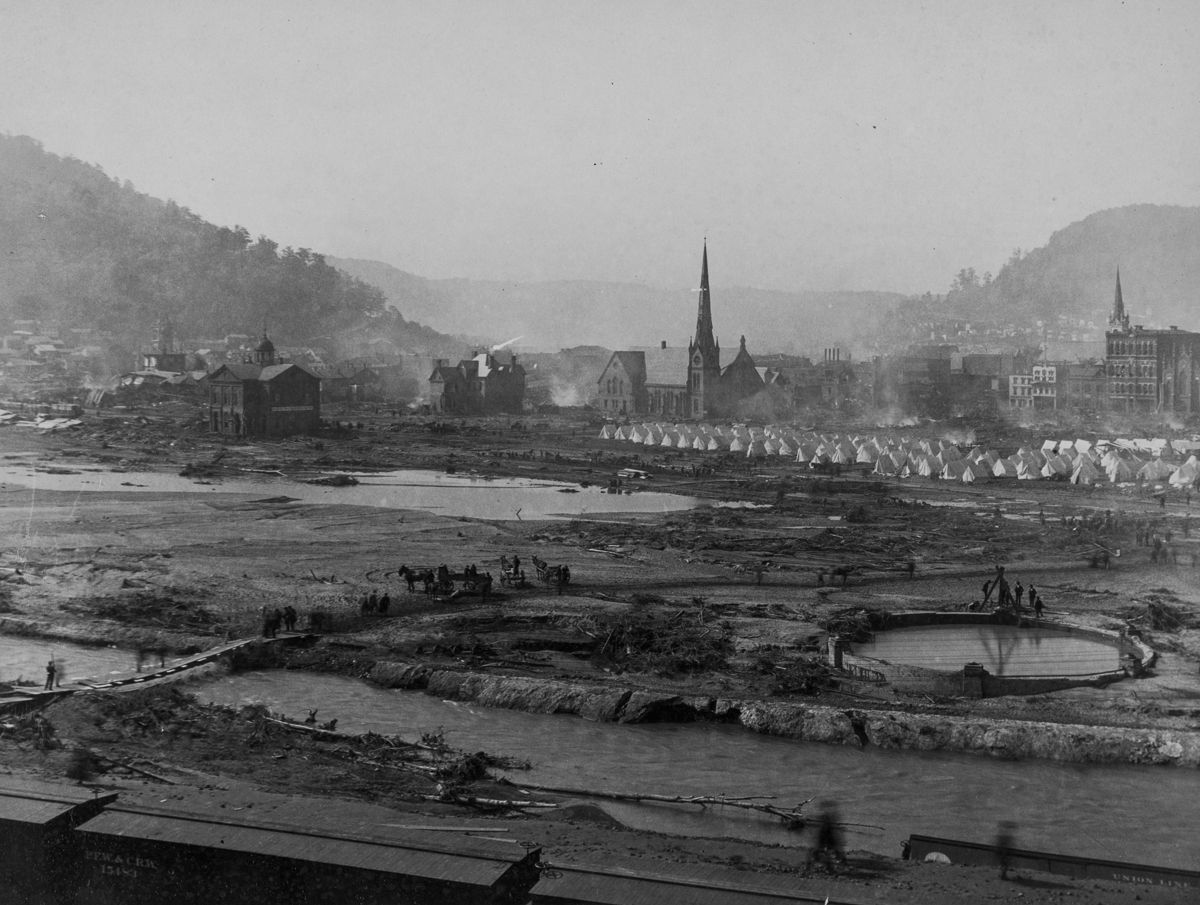 The Johnstown Flood 27 Rare Photographs of the Great Flood of 1889
