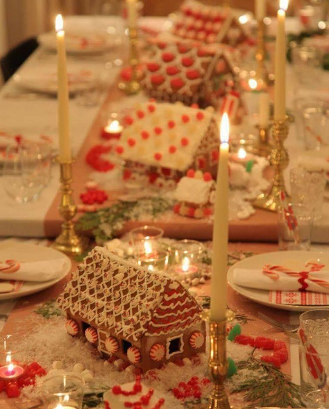 Servilletas de navidad e de Set 6 mesa delicada decoraciones para Navidad Urla