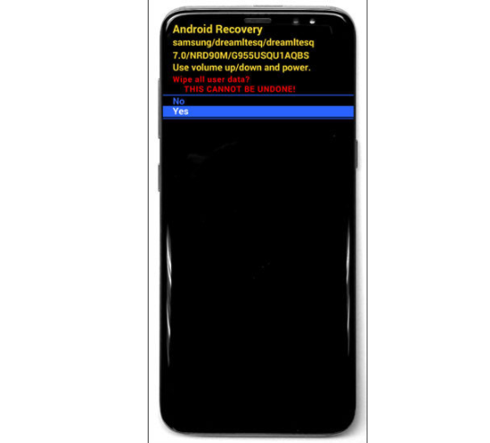 formatear los datos de un Samsung Galaxy s8 y S8+