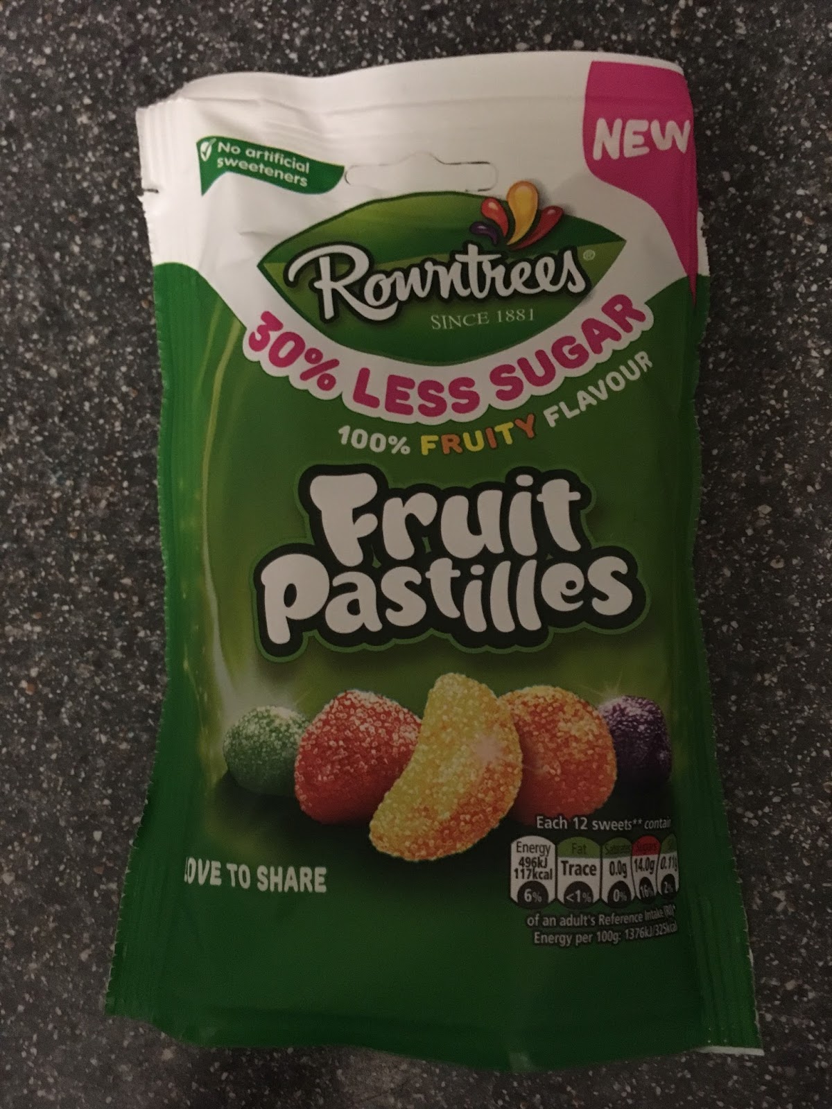 A Review A Day Today's Review Rowntree's 30 Less Sugar Fruit Pastilles