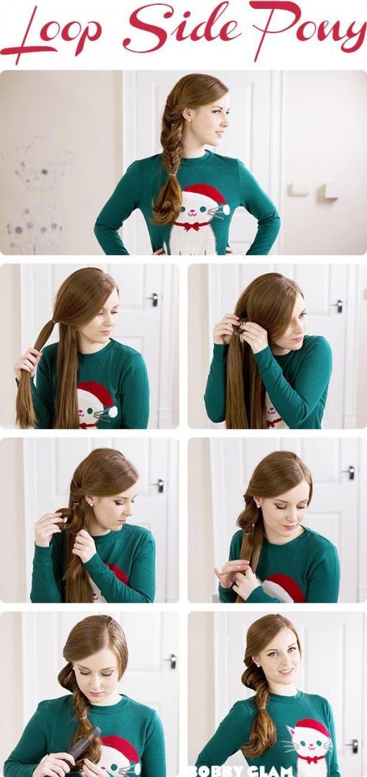 7 cute festive hairstyle ideas 04 7 cute festive hairstyle ideas 04