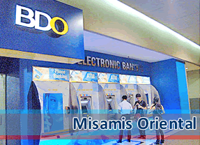 List of BDO ATM - Misamis Oriental