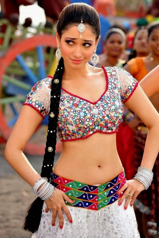 Tamanna Latest Hot Navel Shows - KOLLYWOODLIVE