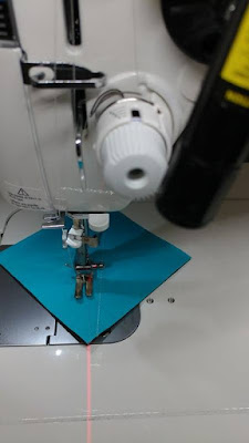 Adding a laser to any sewing machine