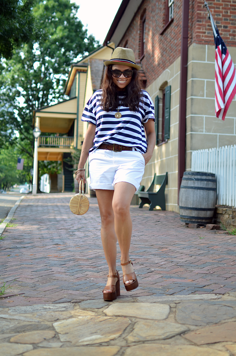 Effortless Outfit Idea For The 4th Of July | MY SMALL WARDROBE