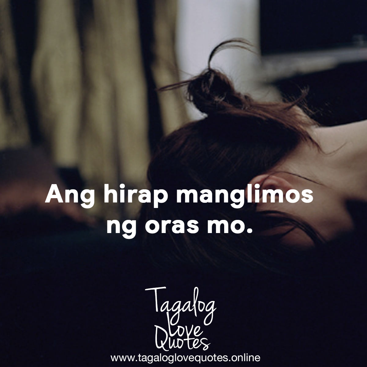 Ang hirap manglimos ng oras mo