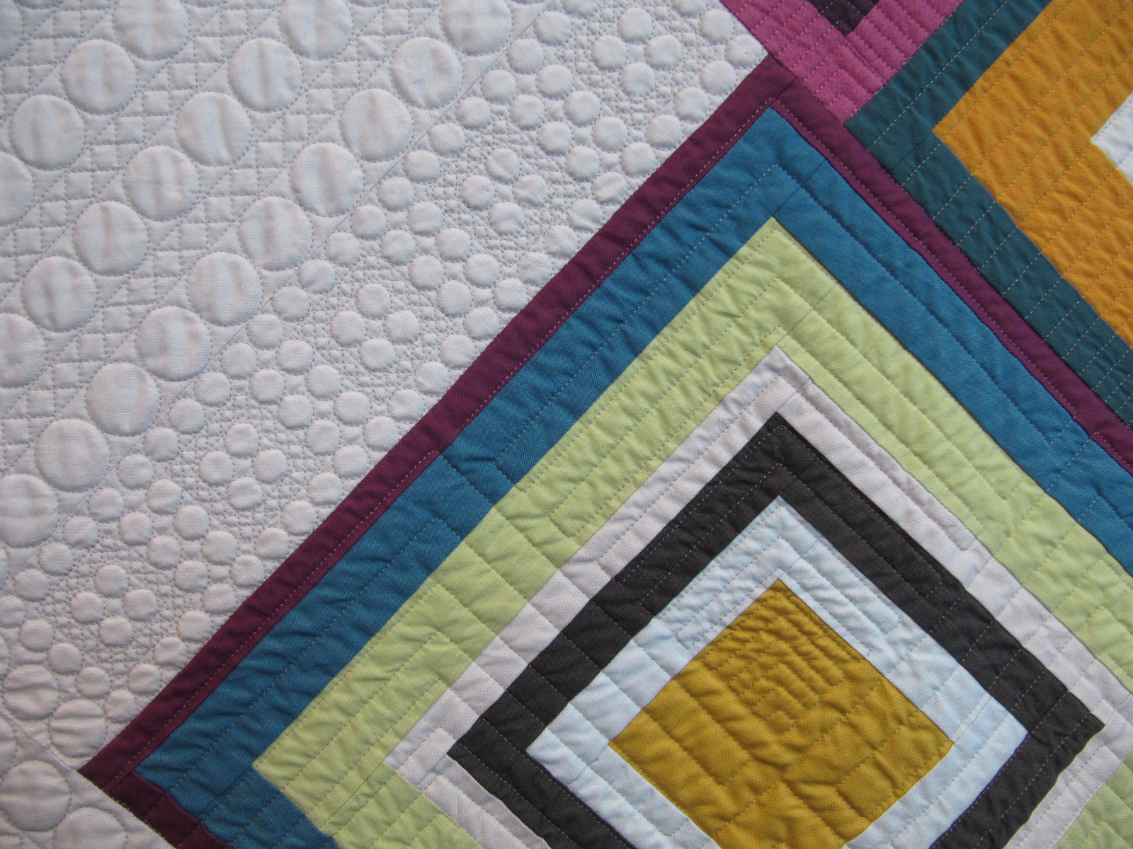 Stitching on my patch... More from Great New Zealand Quilt Show