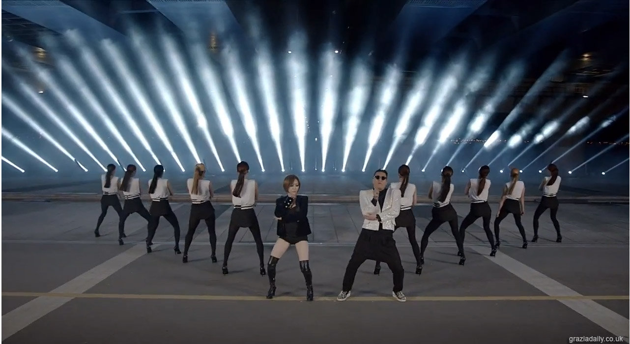 Music Video Gentleman Psy Dicekal di Korea. 
