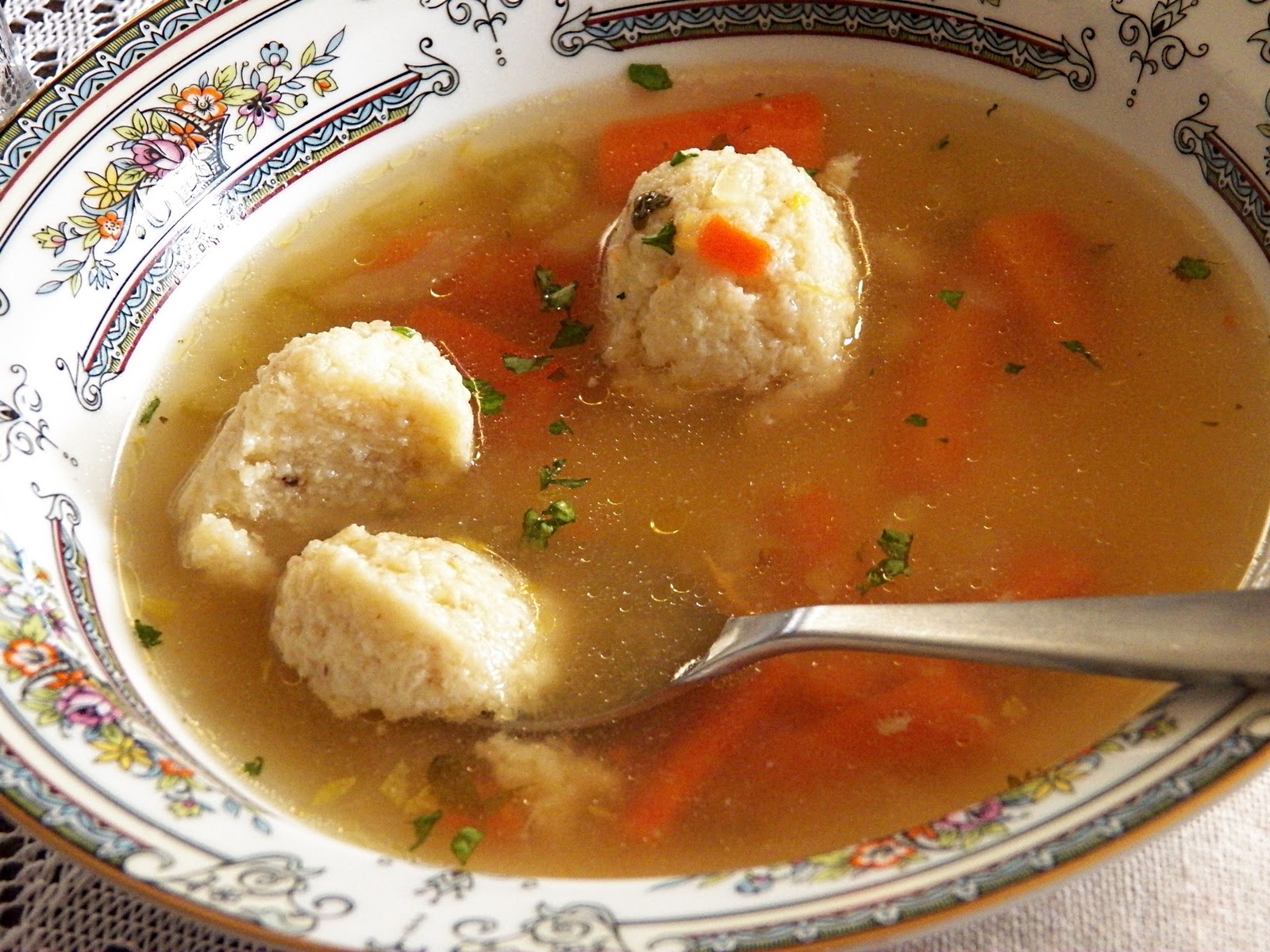 Comfy Cuisine Home Recipes from Family & Friends Matzo Ball Soup