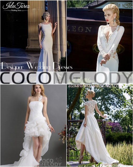 The Perfect Summer Wedding Dress ft. Cocomelody - A Glimpse of Glam Andrea Tiffany