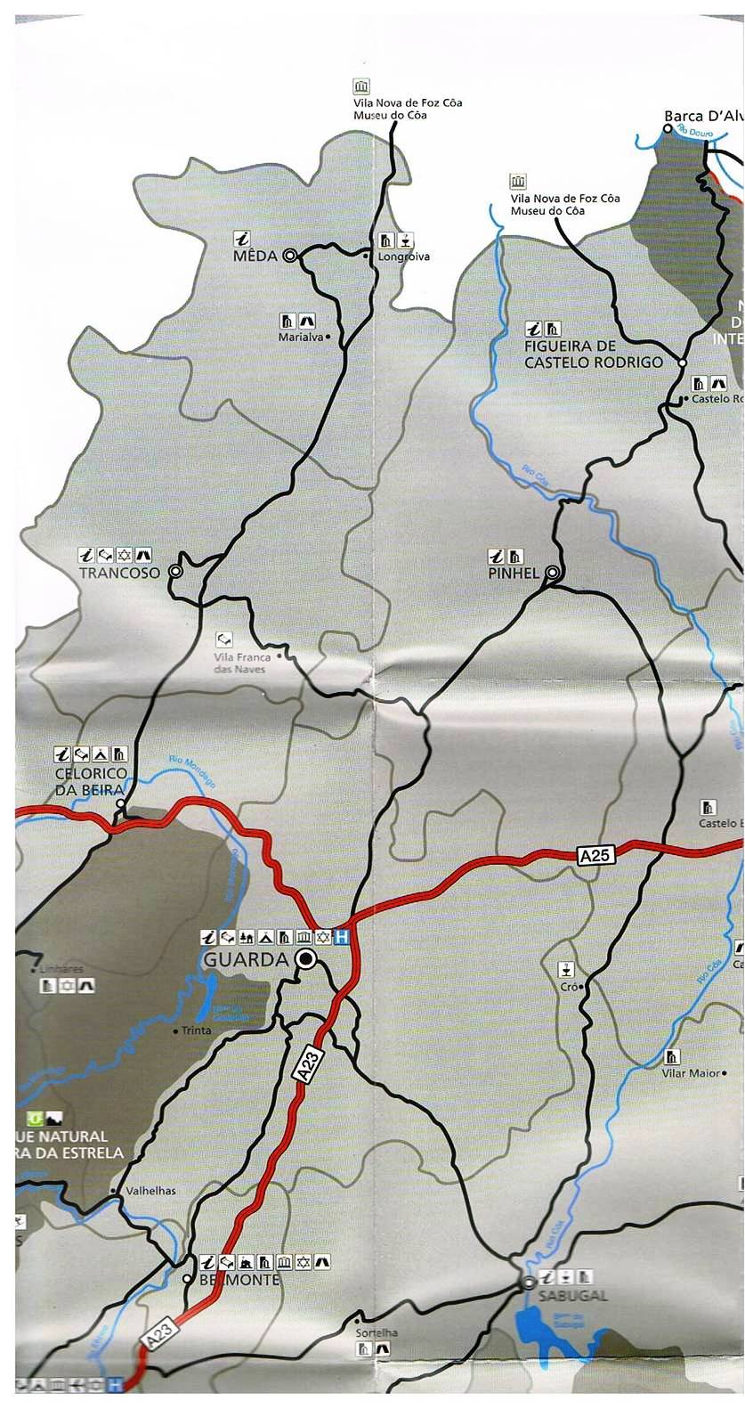 Vai e Vem Mapa da Serra da Estrela Vai e Vem Mapa da Serra da Estrela