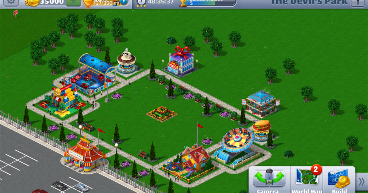 Rollercoaster Tycoon 4 Mobile Scenario 3
