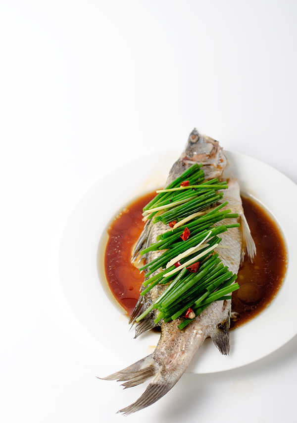 Authentic Chinese Steamed Fish