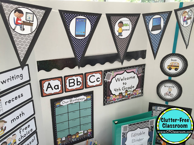 Technology Themed Classroom Ideas Printable Classroom