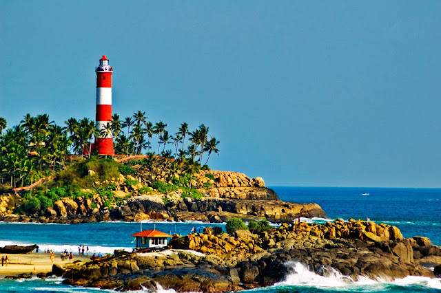 Lighthouse Beach, Kovalam