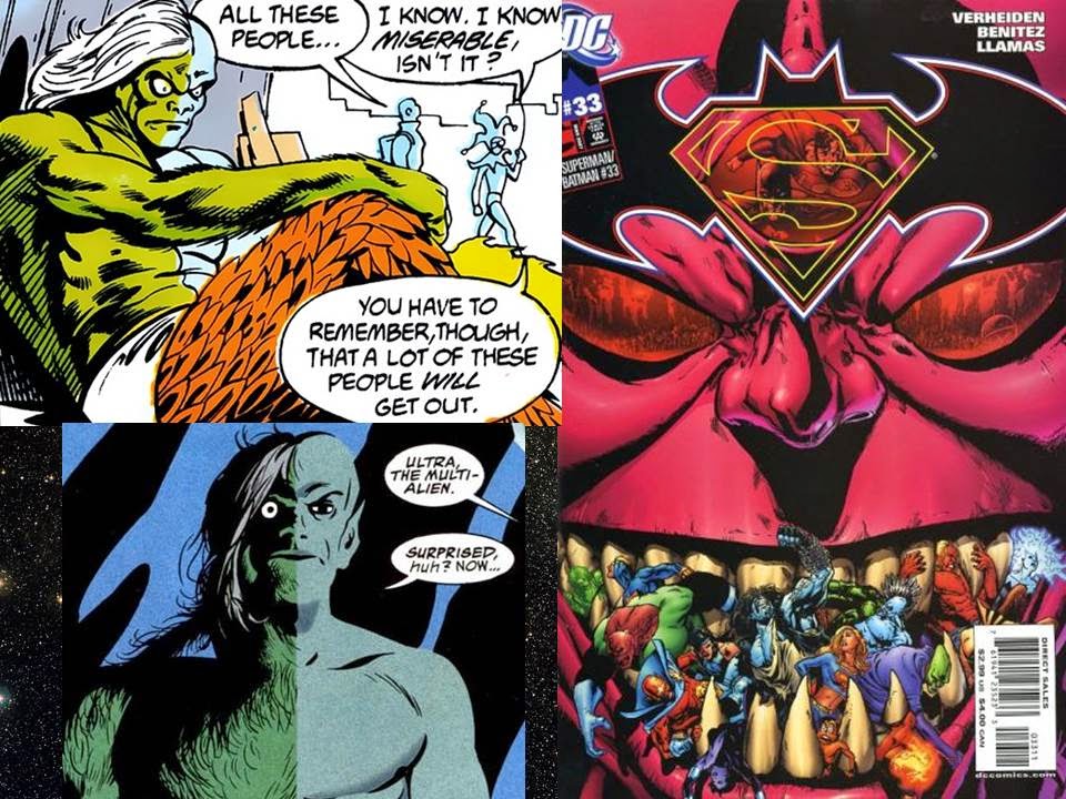 Dave's Comic Heroes Blog: Ultra The Multi-Alien's A Mystery In Space