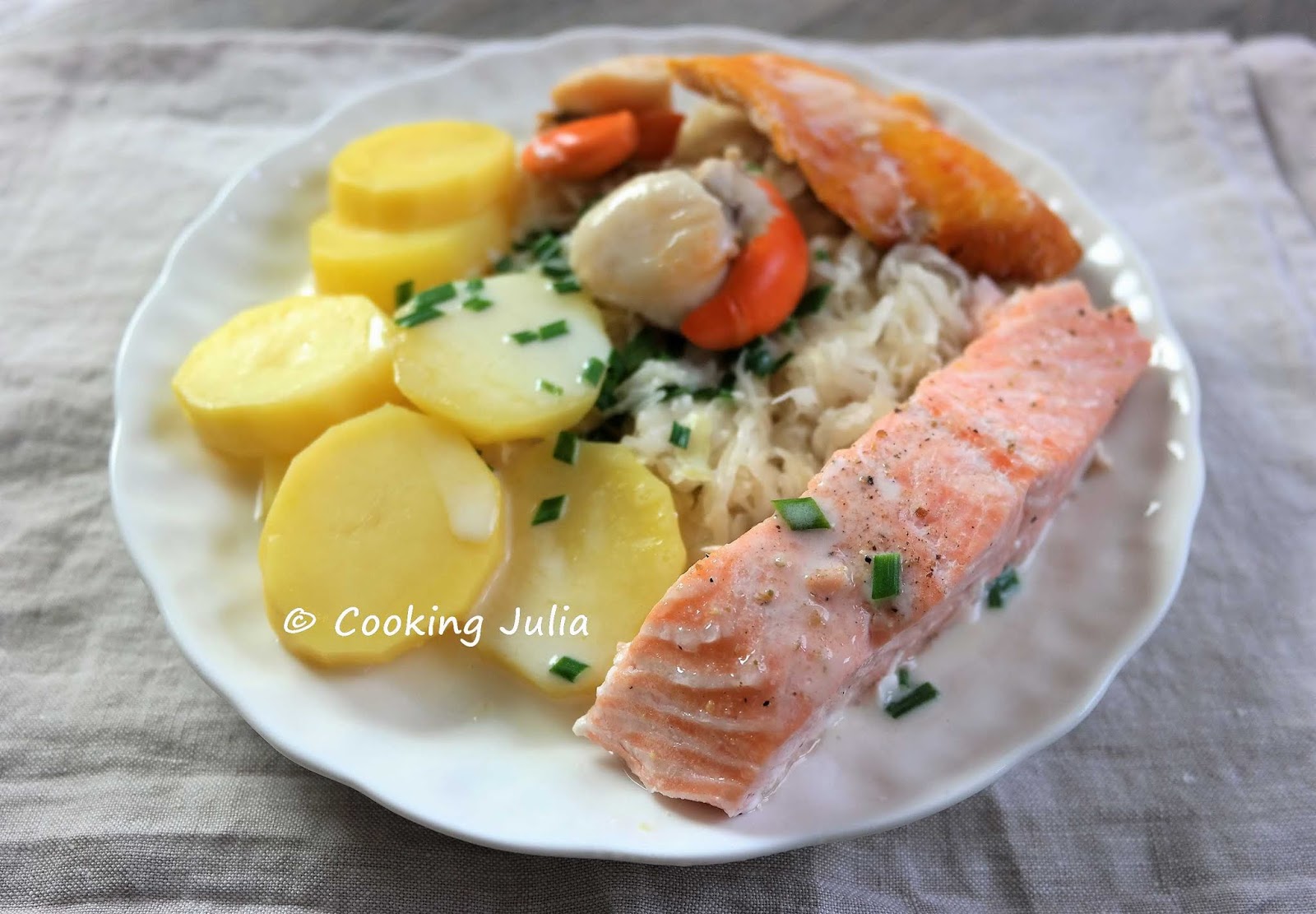 Recette Choucroute De La Mer Thermomix