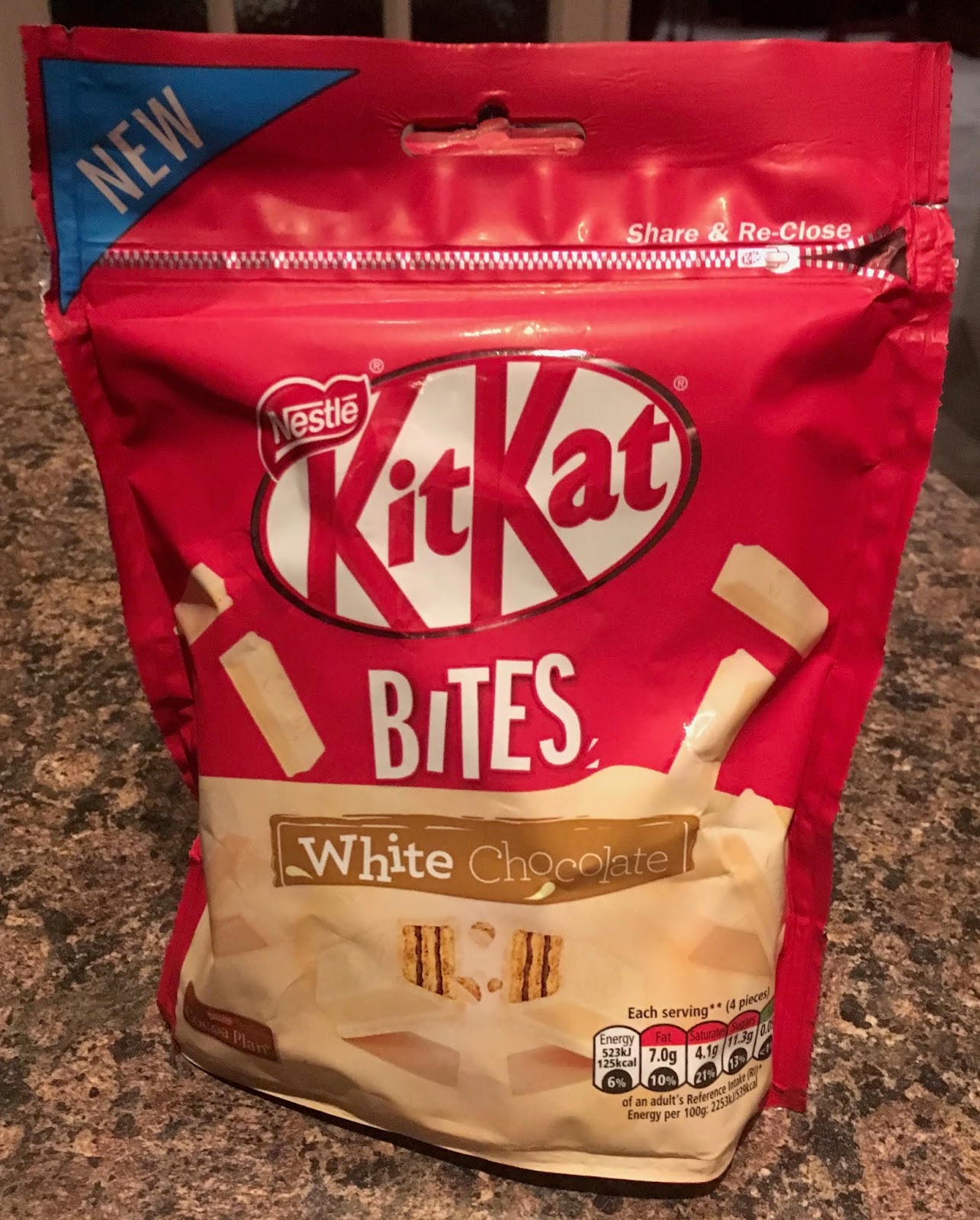 FOODSTUFF FINDS New Kit Kat Bites White Chocolate (Ocado) By SpectreUK