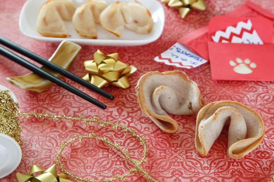 Dalmatian DIY {RECIPE} Chinese New Year Dog Fortune Cookie
