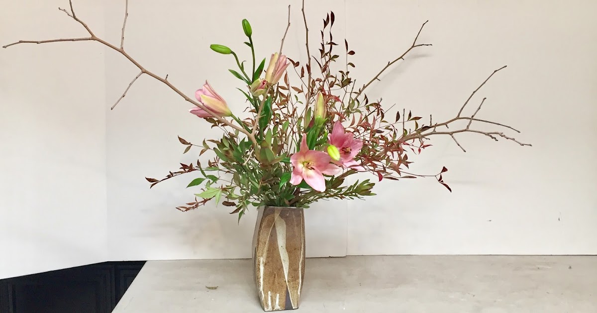 ikebana lessons Ikebana class 1/5/2018