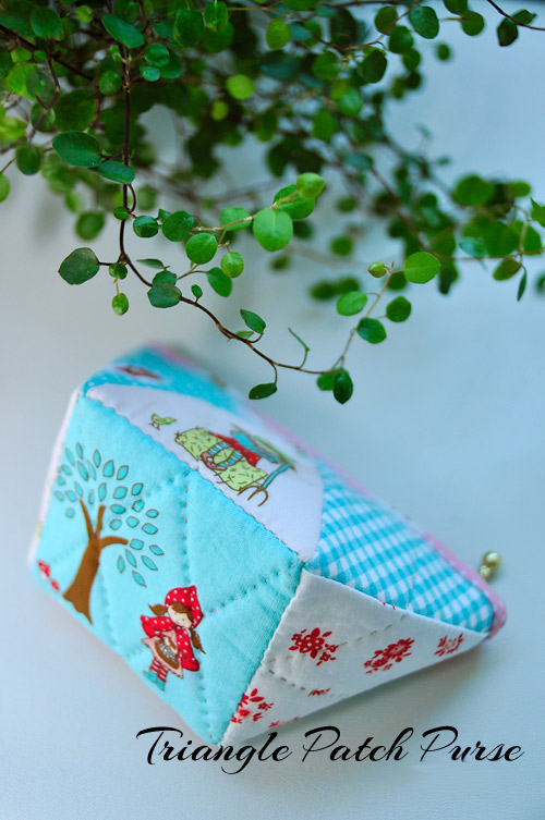 Patchwork Quilted Zipper Purse. Tutorial DIY in Pictures. 