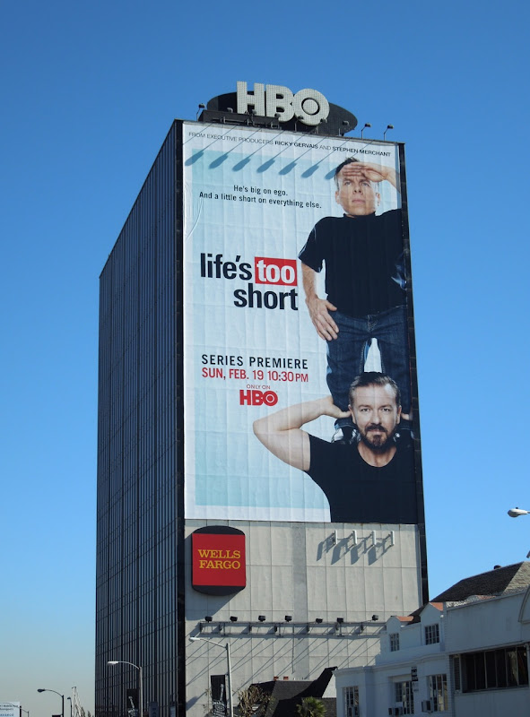 Giant Life's Too Short billboard