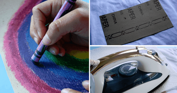 How to Print a Design Onto a Shirt Using Sandpaper