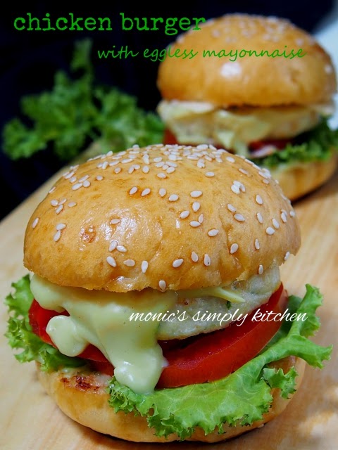 chicken burger recipe