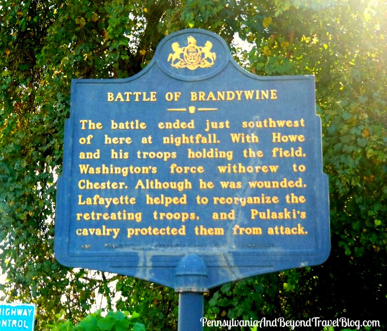 Pennsylvania & Beyond Travel Blog The Battle of Brandywine Historical