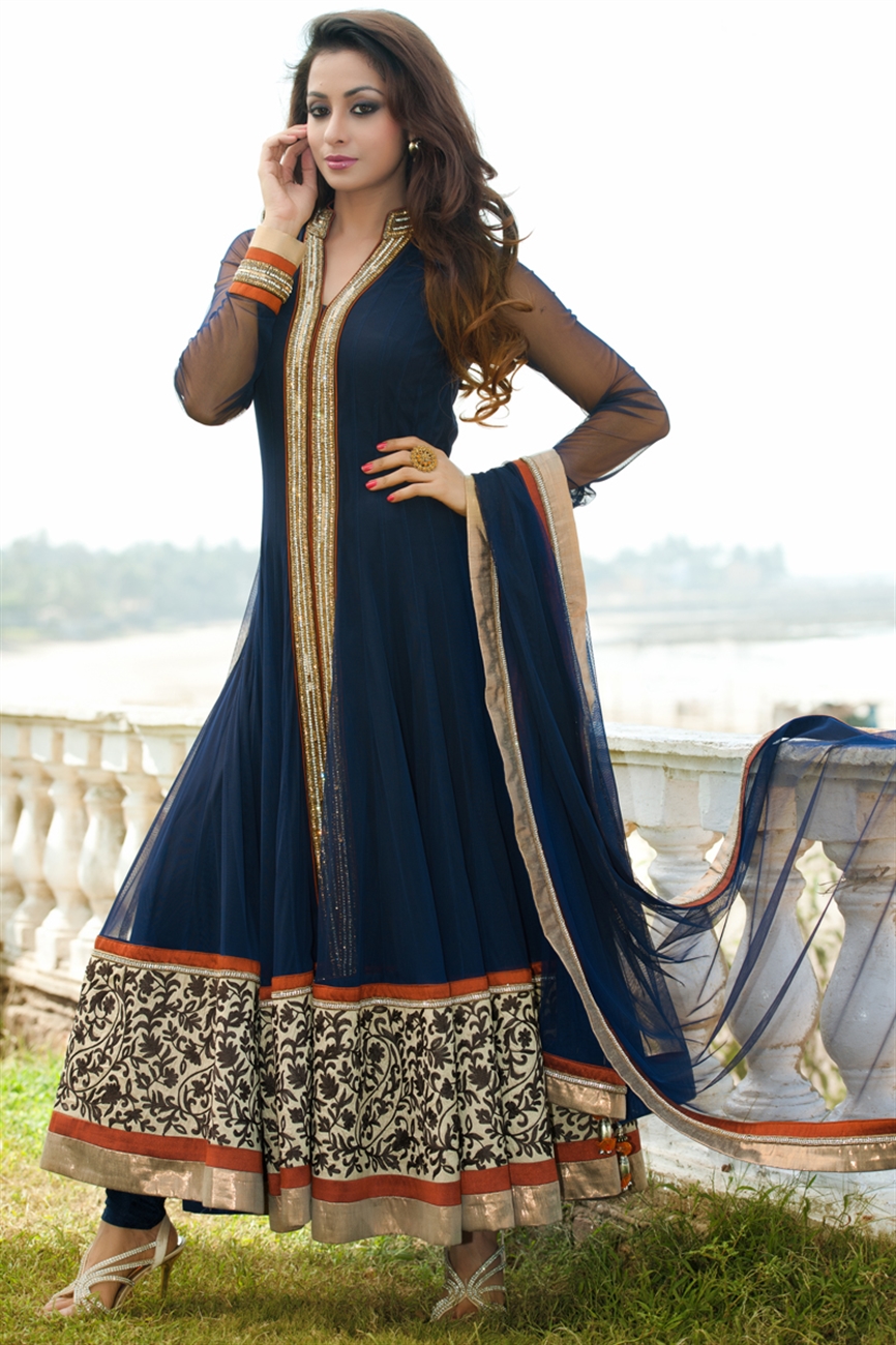 floor length anarkali designs