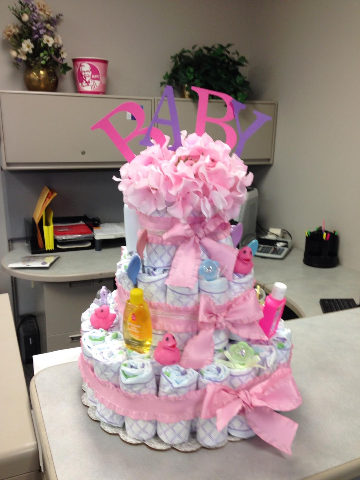 The Beauty Of Etcetera DIY Baby Diaper Cake 