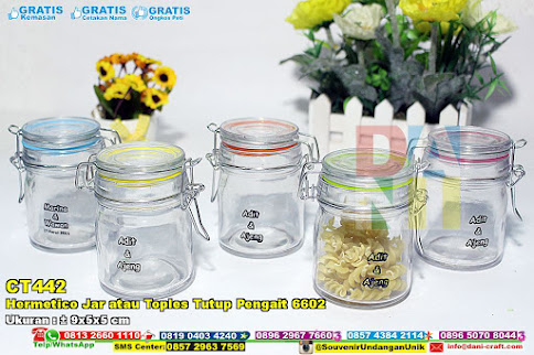 Hermetico Jar Atau Toples Tutup Pengait 6602