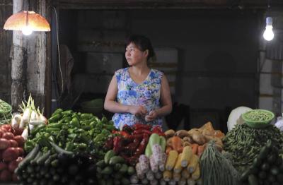 market in Hefei,