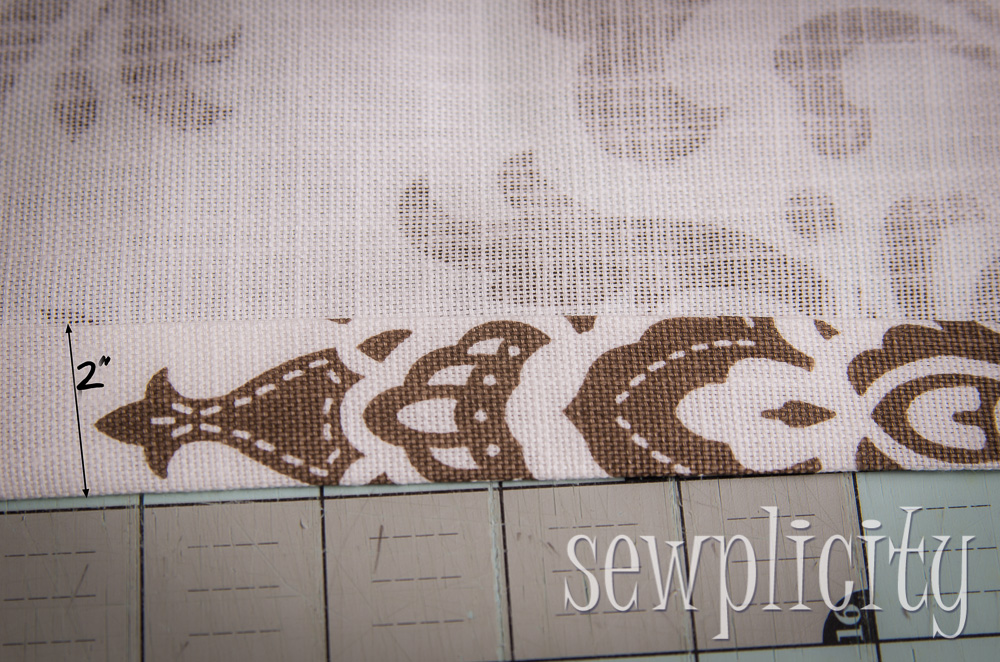 Sewplicity TUTORIAL Lined Valance